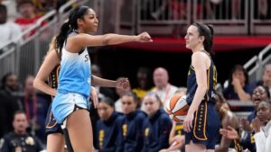 Players dismiss criticism of trash talking as Angel Reese, Caitlyn Clark prepare to face off again