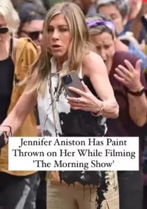 Season 4 of ‘The Morning Show’ looks like it’s going to be a wild ride for Jennifer Aniston’s character, based on these pics from set today…see more