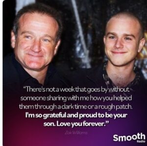 Robin Williams’ son Zak recently shared this heartfelt tribute on what would have been the actor’s 73rd birthday.  