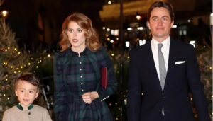 Breaking news: Princess Beatrice’s Stepson Christopher Woolfe Leave for America with Mum Dara Huang and she..See more