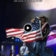 Jason Aldean proudly showcasing the American flag during “Try That in a Small Town” last night at Jones Beach.. SEE MORE