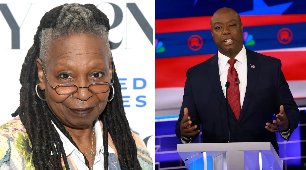 Breaking News: Whoopi Goldberg in a heated confrontation with Senator Tim Scott, still Confronts Tim Scott on The View, Walks Out Crying “He Disrespected Me”