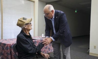 An Alaska veteran is finally getting his benefits — 78 years after the 103-year-old was discharged