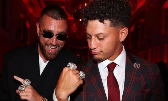 Patrick Mahomes Calls Out Travis Kelce as Interview Resurfaces on the previous misunderstanding between the Kansas city chief tight end and the QB.. SEE MORE