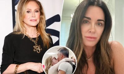 Kathy Hilton reveals she had to come in the picture to persuade Kyle Richards down after Mauricio Umansky was spotted kissing another woman... See more