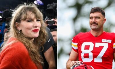 Taylor Swift Playful Jab at Travis Kelce’s New Look at Training Camp made Fans Swoon Hilariously: “Well, someone’s channeling their inner Tom Selleck…”