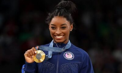 Simone Biles spent years working on her mental health after Tokyo. It’s made her an unstoppable force in Paris as she flaunt her medal saying all I do is win win win.. See more